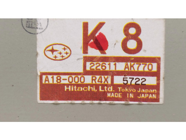 Блок управления двигателя 22611AK770, 5722   Subaru Legacy