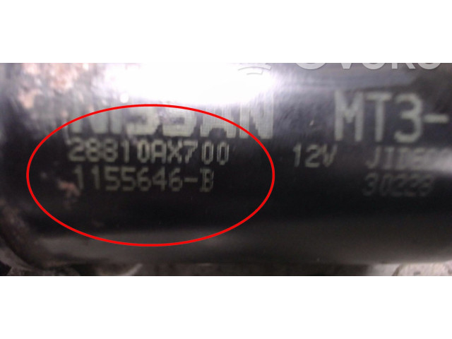 Řídící jednotka NICHTZUTREFFEND Nissan Micra 2007