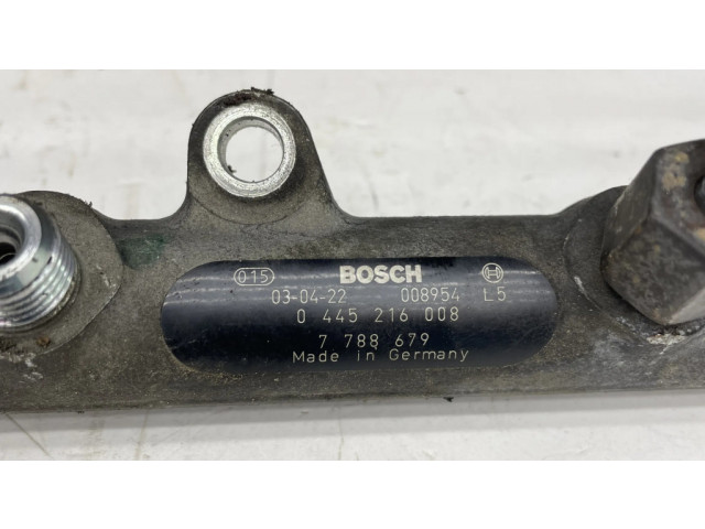 Vstřikovací lišta 0445216008, 7788679 BMW 5 E60 E61 pro naftový motor 3.0