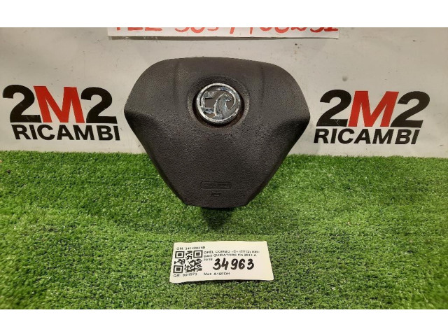 Подушка безопасности водителя 34140831B, 34140831B Opel Combo D