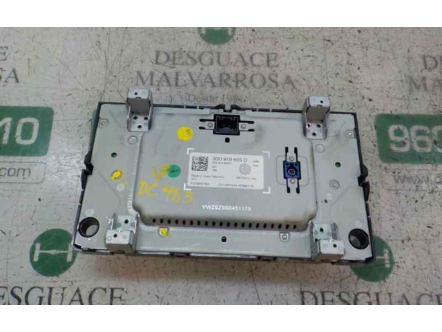 Экран дисплея вверх 3G0919605D, 3G0919605D Volkswagen Golf SportWagen