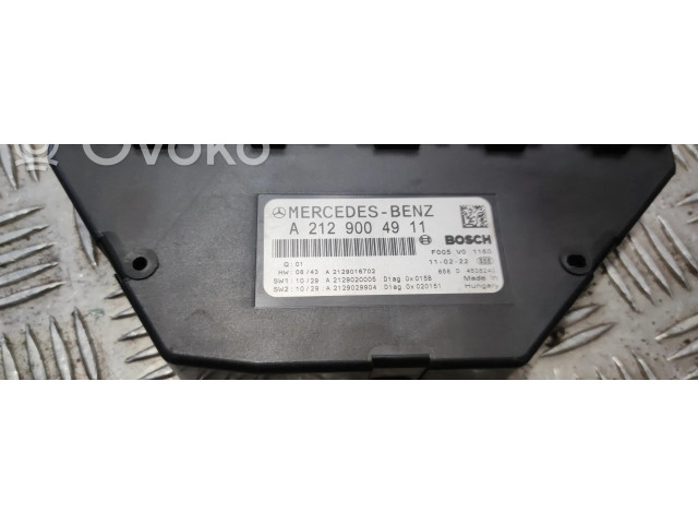 Pojistková skříňka A2129004911 Mercedes-Benz C W205 2018