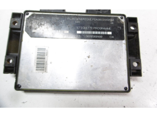 Řídící jednotka 9650359580, 9650359580   Citroen Berlingo 1999