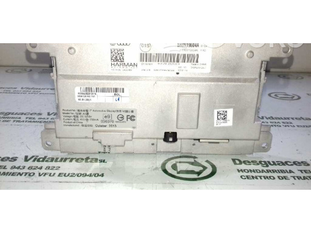 Дисплей 8R0919604A, K5FJTB2913416Y Audi A4 Allroad