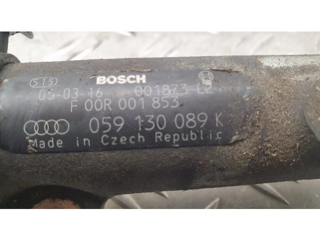 Топливная рампа 059130089K, F00R001853 Audi A6 S6 C6 4F 2.0