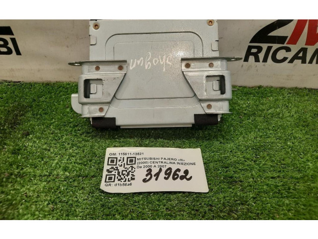 Блок управления впрыском 115811-13521, 115811-13521 Mitsubishi Pajero