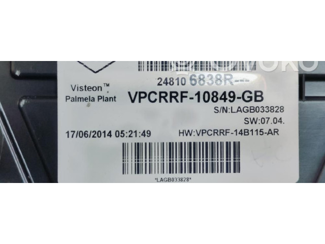 Přístrojová deska  Renault Clio IV 2012 248106838R  