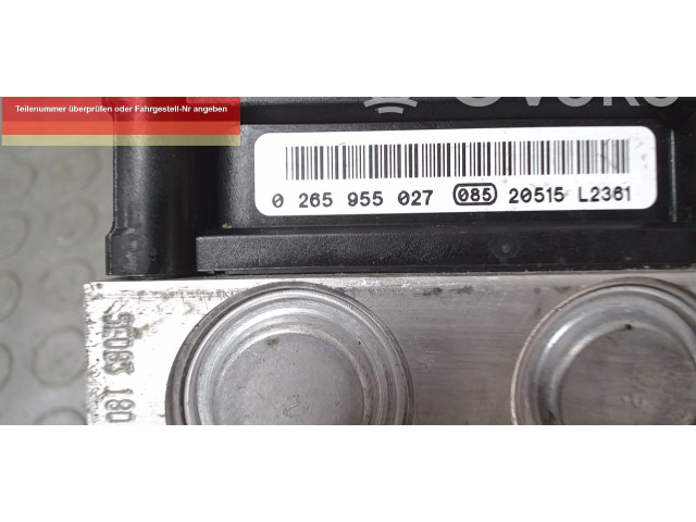 Блок АБС 6R0907379AL, 0265955027 Skoda Fabia Mk2 (5J) 2007 - 2014 года