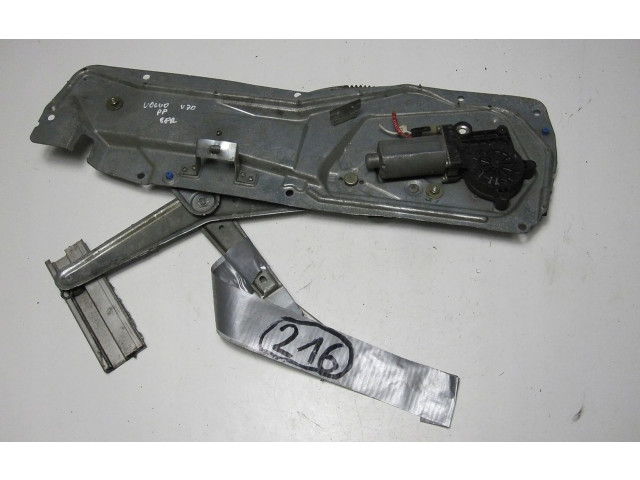 Турбина Передний комплект электрического механизма для подъема окна Volvo S70  V70  V70 XC           