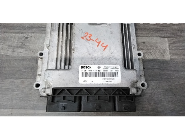 Блок управления двигателя 237102213R, 0281030439 Dacia Dokker