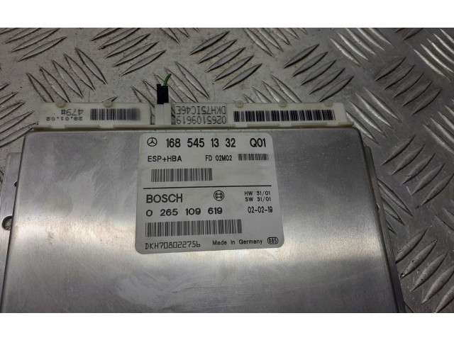 Блок управления двигателя 1685451332   Mercedes-Benz A W168