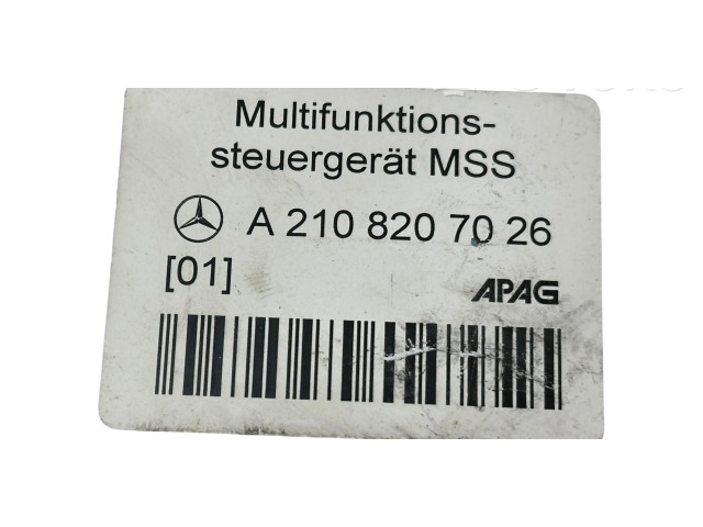 Блок управления A2108207026   Mercedes-Benz E W210