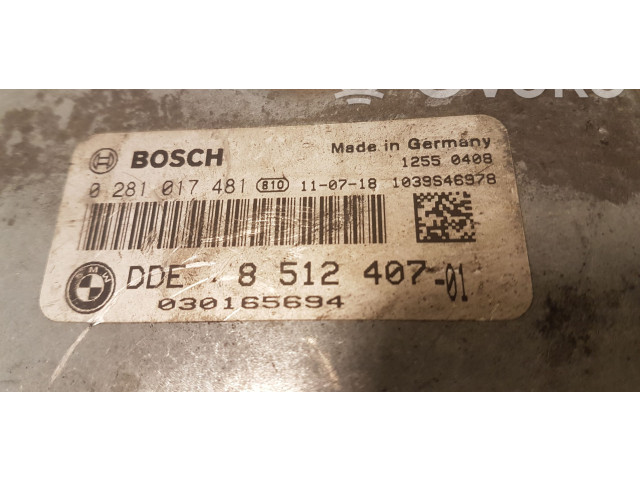 Řídící jednotka 8512407, 0281017481 BMW X5 E70 2007