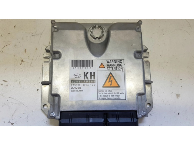 Блок управления двигателя 2758009254   Subaru Forester SH