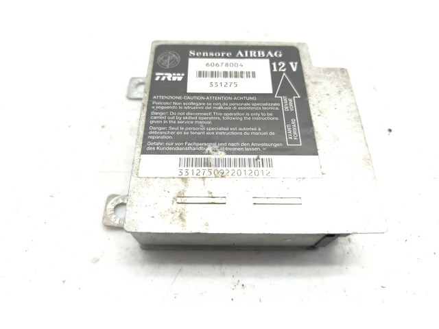 Блок подушек безопасности 60678004 Alfa Romeo 166