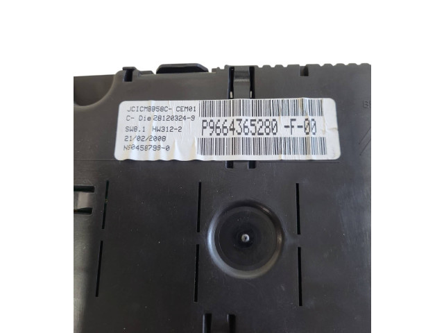 Спидометр (приборный щиток) P9664365280, 281129745 Citroen C4 Grand Picasso