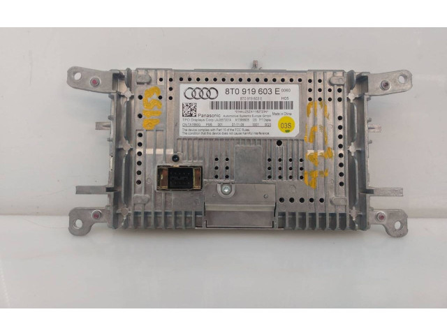 Дисплей    8T0919603E, E2-A1-9-7   Audi Q5 SQ5