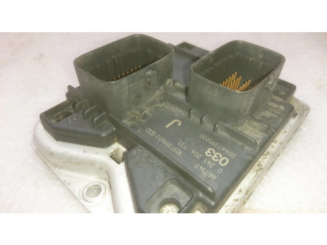 Блок управления двигателя 00467395200, 0261204733 Alfa Romeo 166
