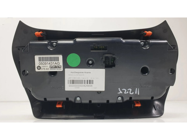 Блок управления климат-контролем 05091431AG Jeep Cherokee