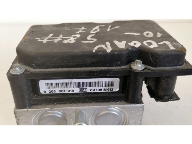 Блок АБС 0265801018, 0265232718 Dacia Sandero 2008 - 2012 года