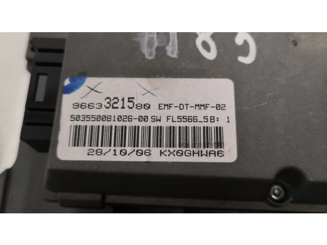 Дисплей 9663321580, 50355008102600 Citroen C5