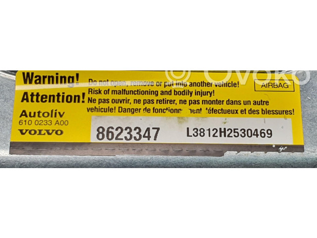 Подушка безопасности водителя 8623347   Volvo V50