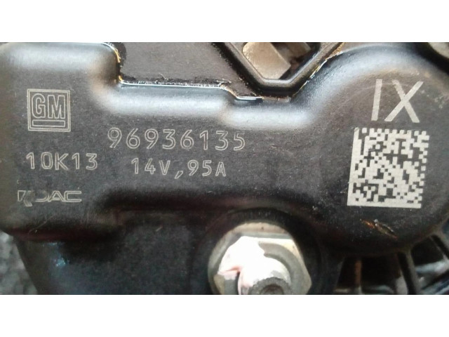 Генератор 96936135   Chevrolet Astra 1.4     
