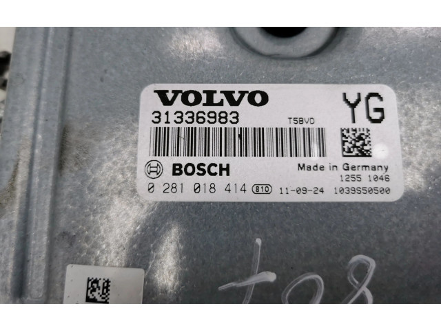 Блок управления двигателя 31336983, 0281018414   Volvo XC60
