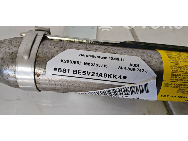 Боковая подушка безопасности 8P4880742J, 1005365 Audi A3 S3 A3 Sportback 8P