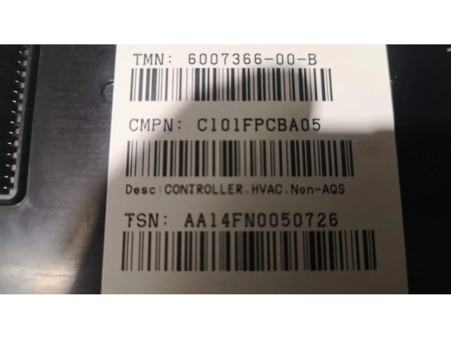 Блок управления кондиционера воздуха / климата/ печки (в салоне)