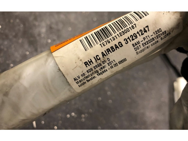 Боковая подушка безопасности 31291247, 31291247 Volvo S80