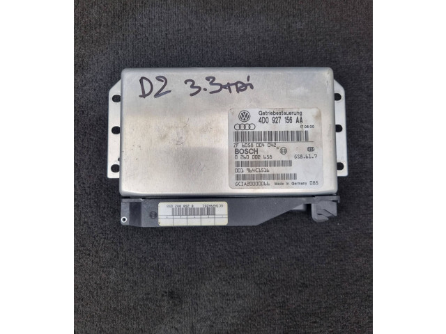 Блок управления коробкой передач 4D0927156AA Audi A8 S8 D2 4D