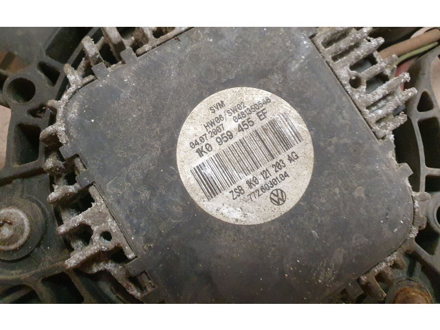 Вентилятор радиатора 1K0121205AA, 1K0121207AS Volkswagen Caddy