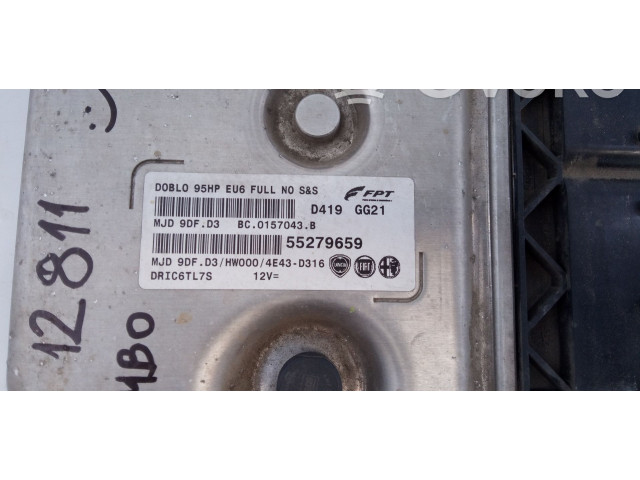 Блок управления двигателя 55279659, E3-A5-18-3   Opel Combo D