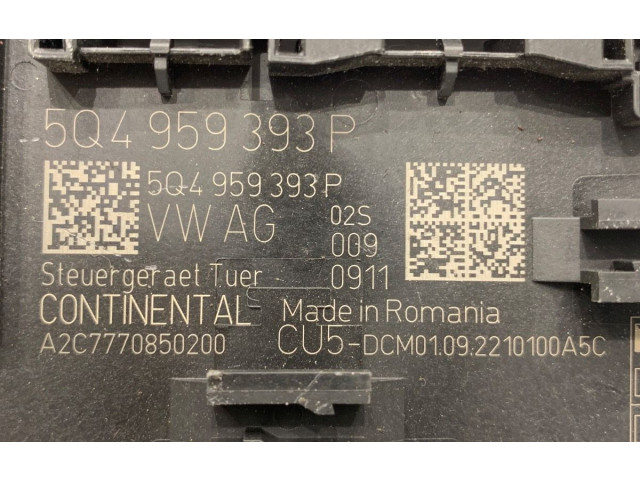 Блок управления 5Q4959393P   Volkswagen Crafter