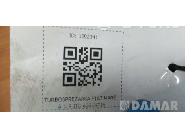  Турбина Fiat Marea  60814716         
