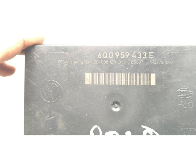 Блок комфорта 6Q0959433E, 5DK00812901   Seat Ibiza III (6L)   