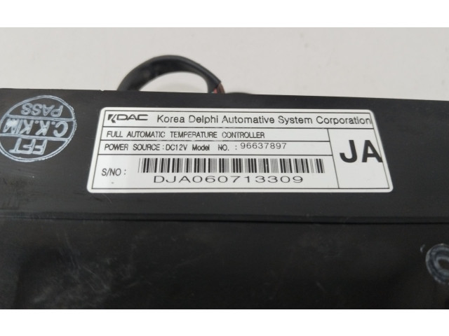 Модуль блока управления кондиционером 96637897   Chevrolet Epica