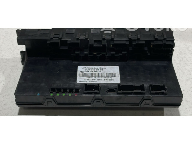 Pojistková skříňka 2035453101, 2035453101 Mercedes-Benz C W203 2004