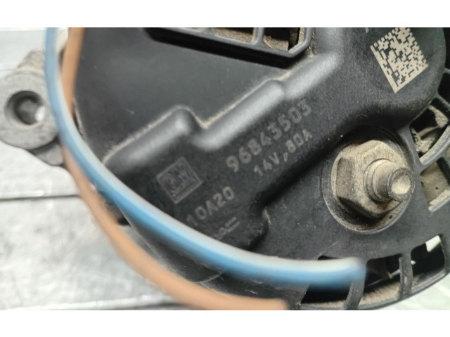 Генератор 96843503, 96843503   Chevrolet Spark      