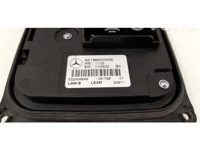 Блок управления Xenon 2189000002, 2189009901 Mercedes-Benz GLK (X204)