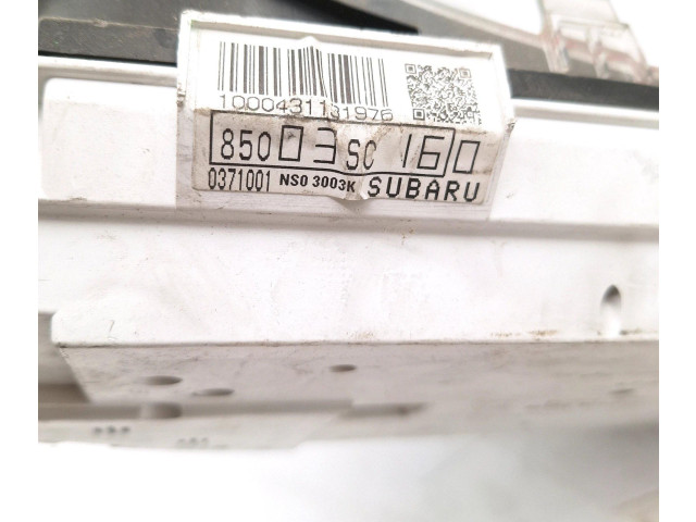 Панель приборов 85003SC16, 1000431131976 Subaru Forester SH