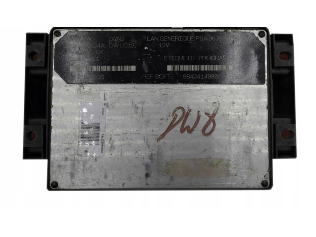 Блок управления двигателя 9639587680, 9642414980   Peugeot 306