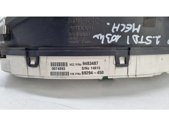 Přístrojová deska Volvo S80 1999 9483487