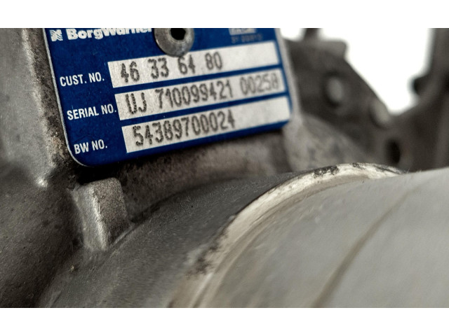 Турбина Alfa Romeo Giulietta 46336480, 46336480