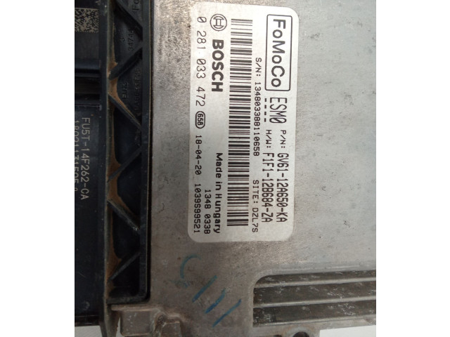 Блок управления двигателя GV6112A650KA Ford Tourneo