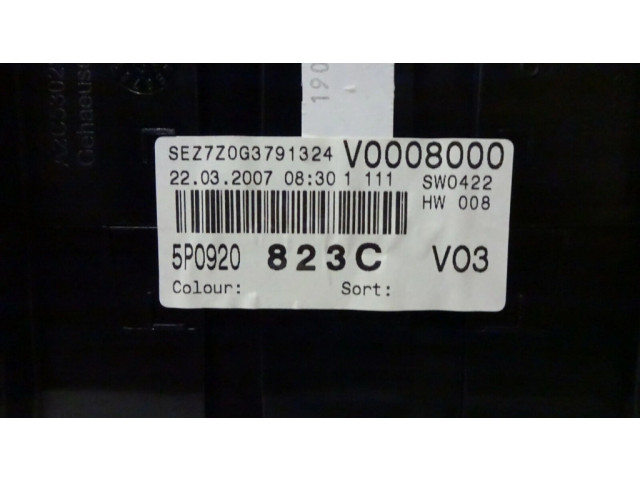 Přístrojová deska Seat Altea XL 2007 5P0920823C