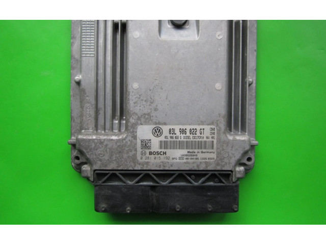 Řídící jednotka 03L906022GT, 0281015192 Volkswagen Tiguan 2008