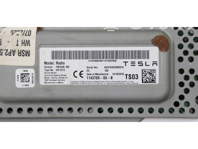 Řídící jednotka 1143709-00-C, 114370900C Tesla Model S 2016