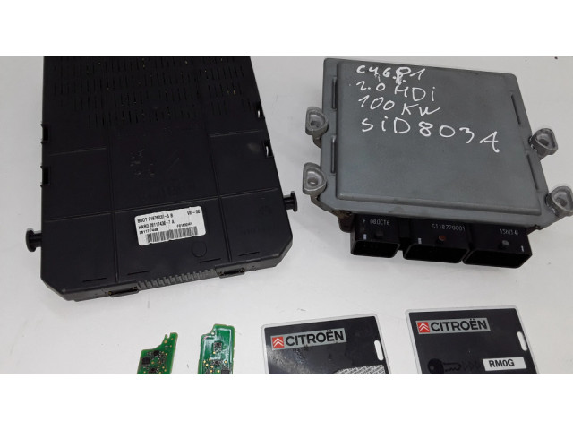 Řídící jednotka 9661940080, 9663700280 Citroen C4 Grand Picasso 2008